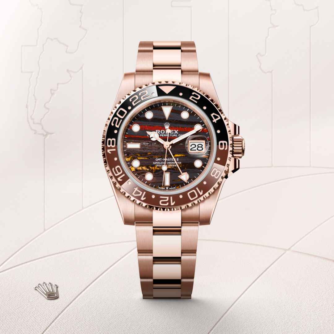 エンテロ Rolex GMT-Master II 18 ct Everose gold, M126715CHNR-0002