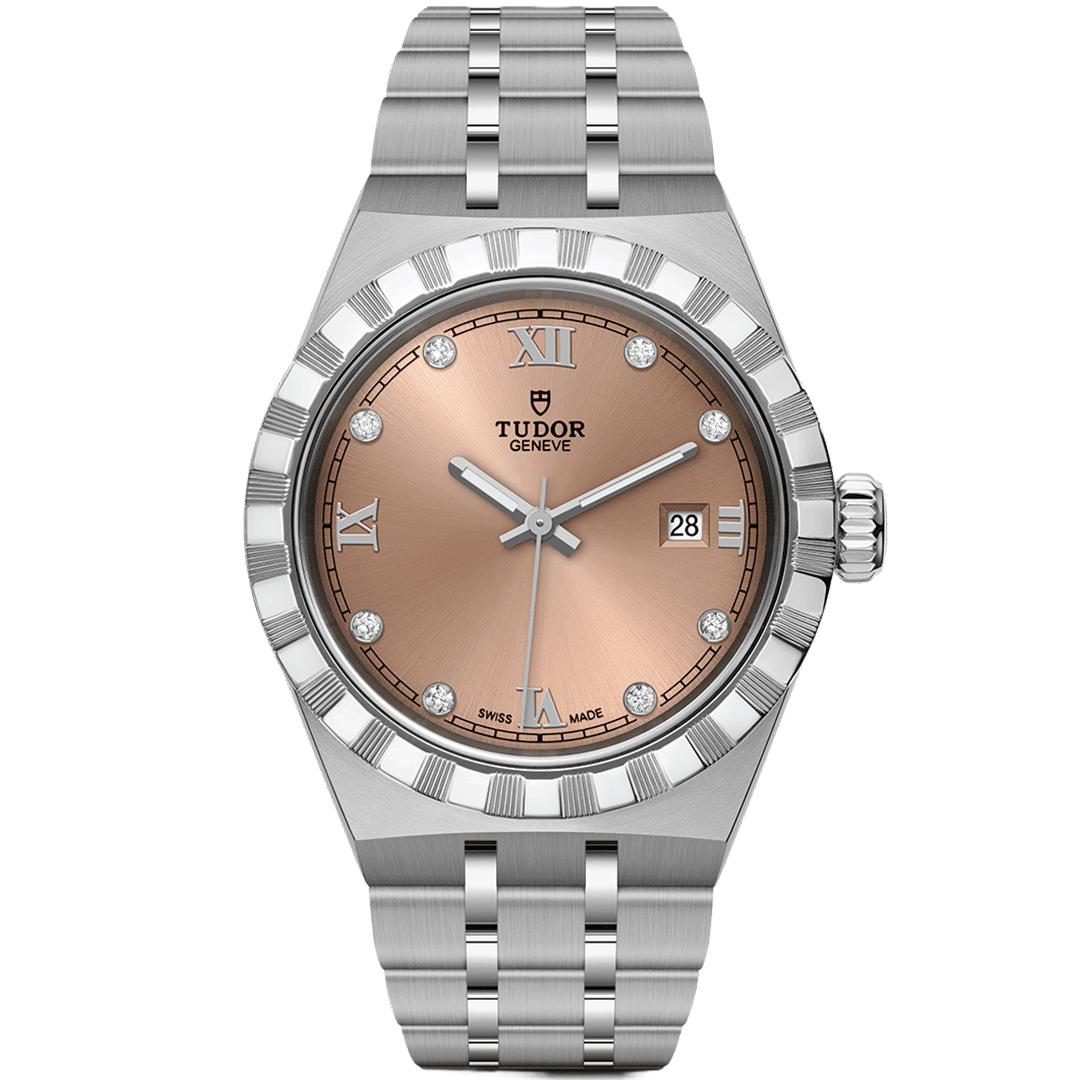 Watch in steel Royal, 28 mm Tudor