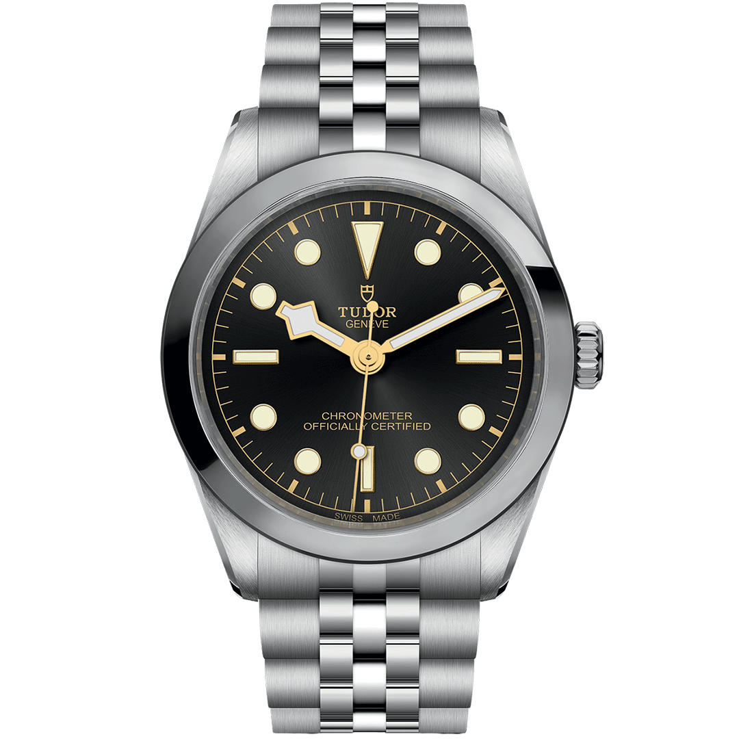Watch in steel Black Bay One, 36 mm Tudor