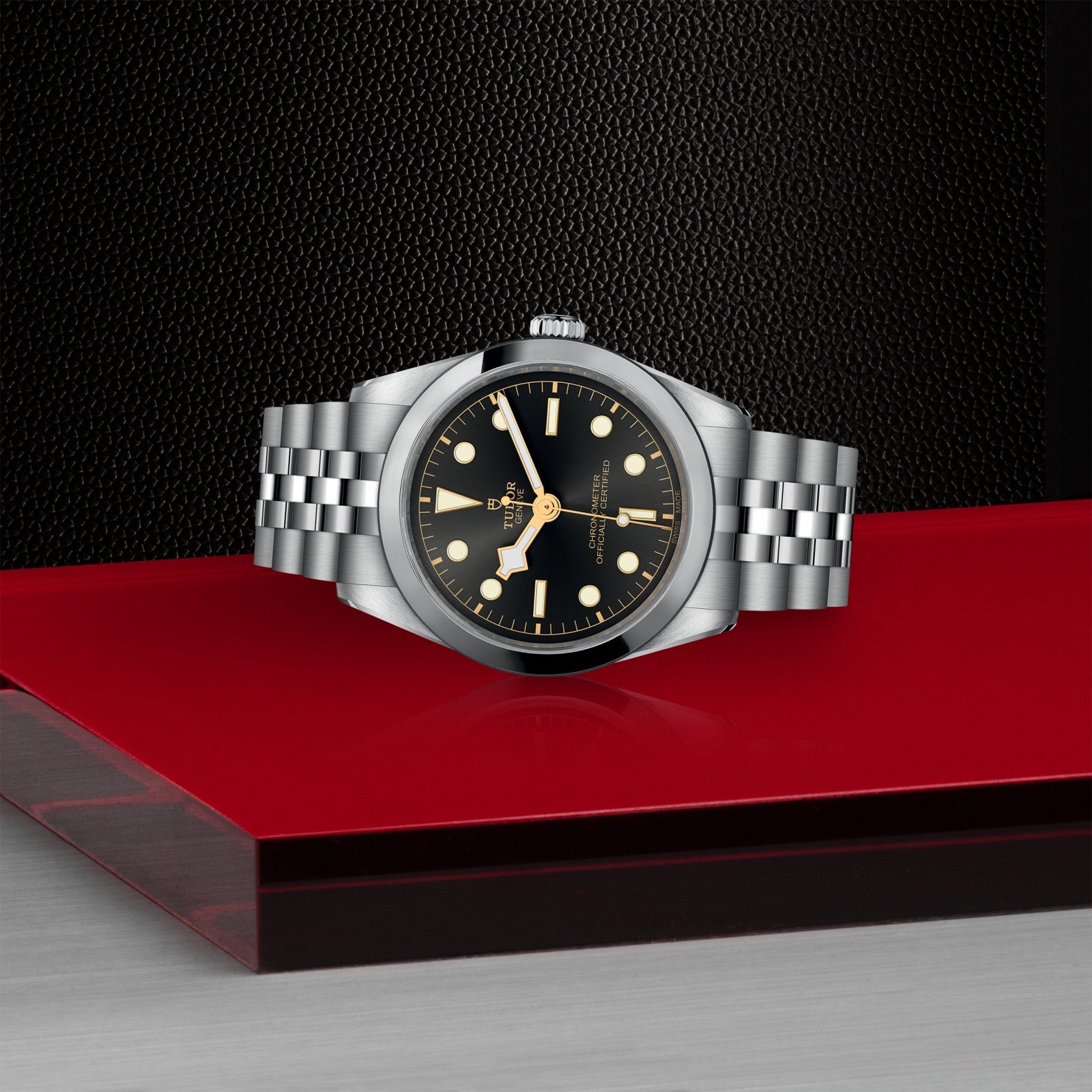 Watch in steel Black Bay One, 36 mm Tudor