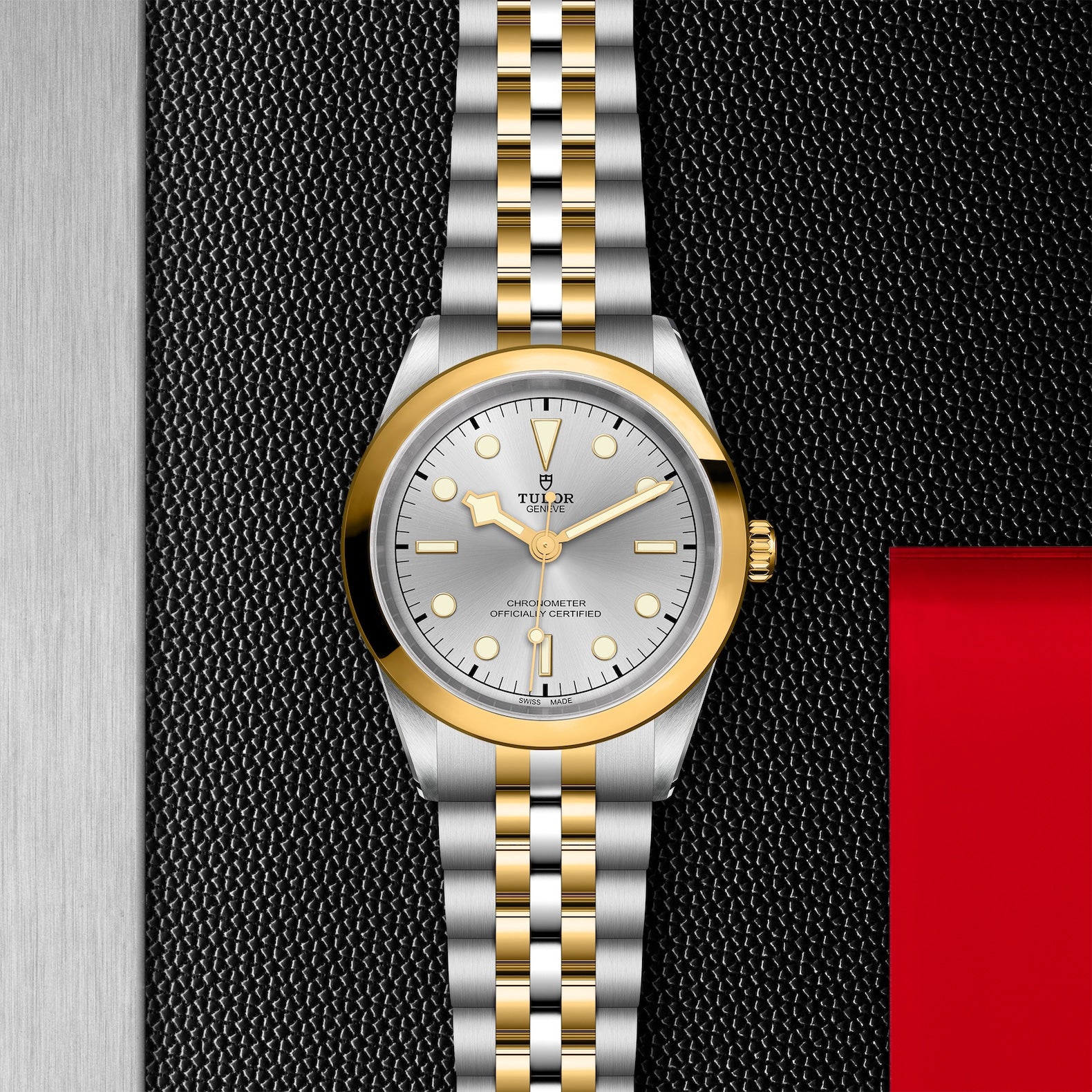 Watch in steel and yellow gold Black Bay S&G, 41 mm Tudor
