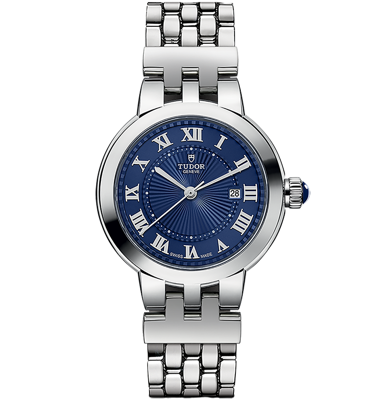 Watch in steel Clair de Rose, 34 mm Tudor