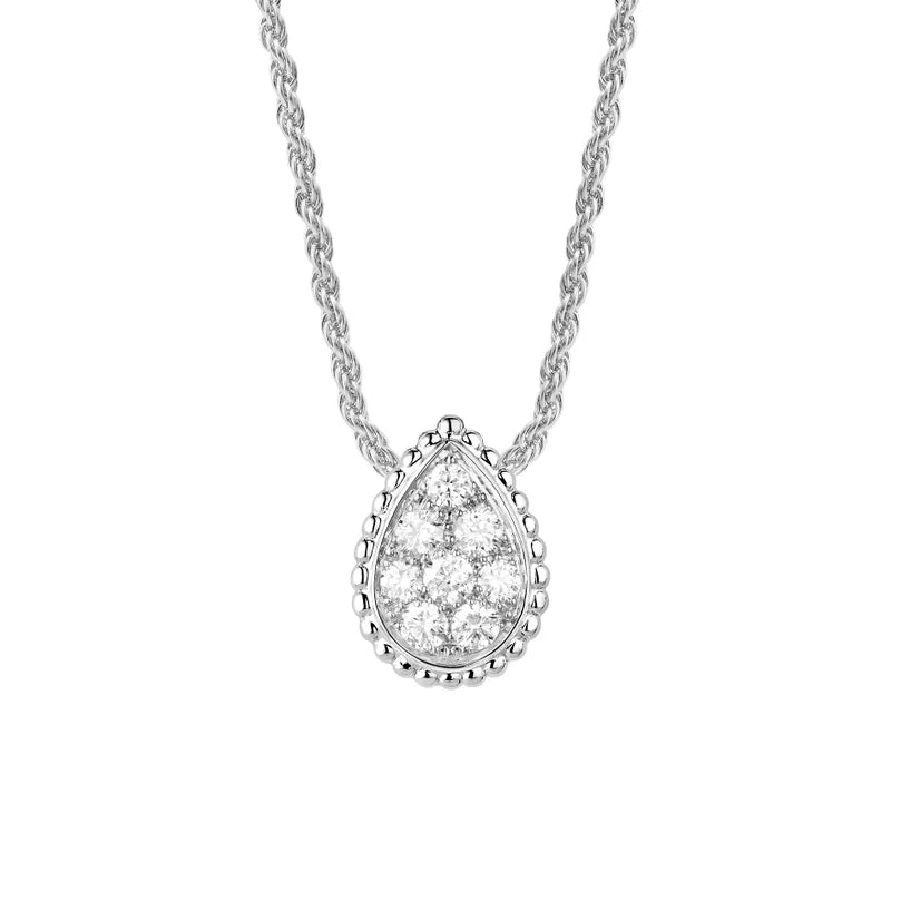 Gioiello in white gold Pendant S Motif Serpent Bohème Boucheron