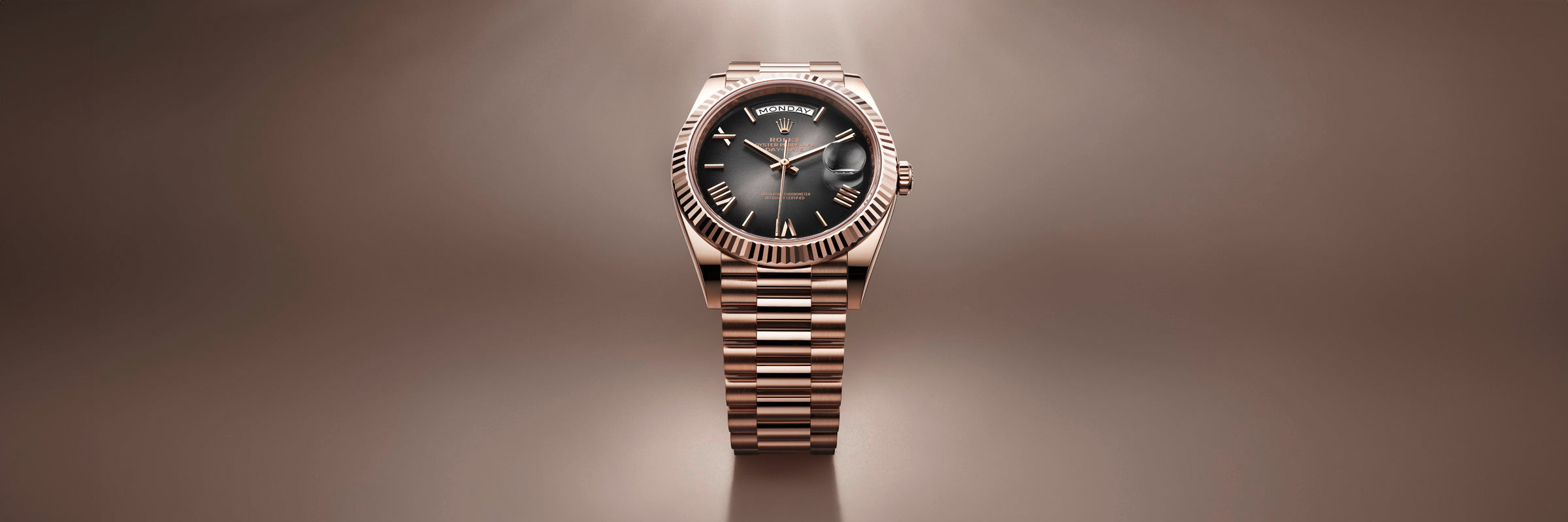 Rolex Day-Date in 18 ct white gold, M128239-0005 - Pisa 1940