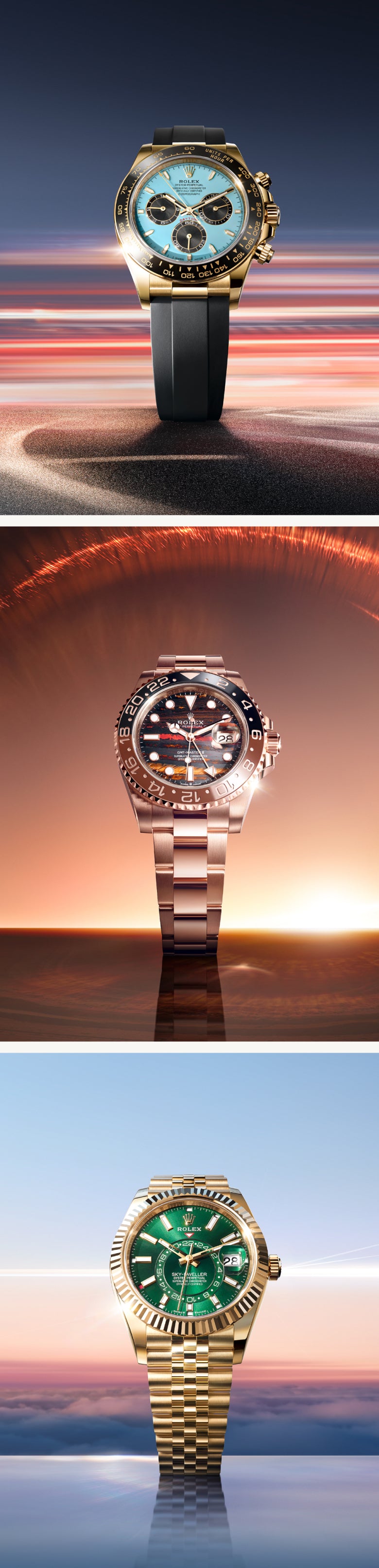 Quadranti esclusivi Rolex 2025 - Daytona, GMT-Master II, Sky-Dweller da Pisa 1940