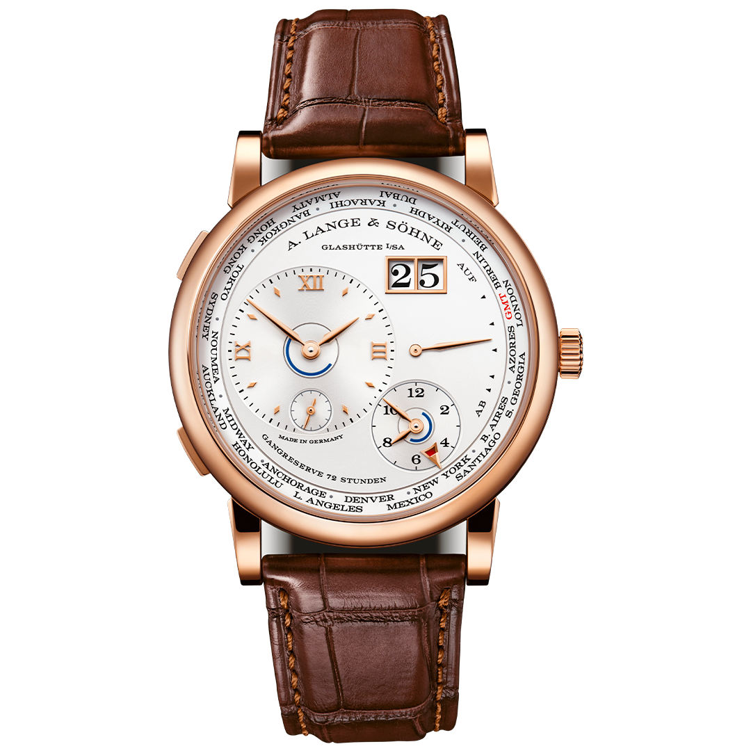 Watch in rose gold Lange 1 - Time Zone A lange sohne