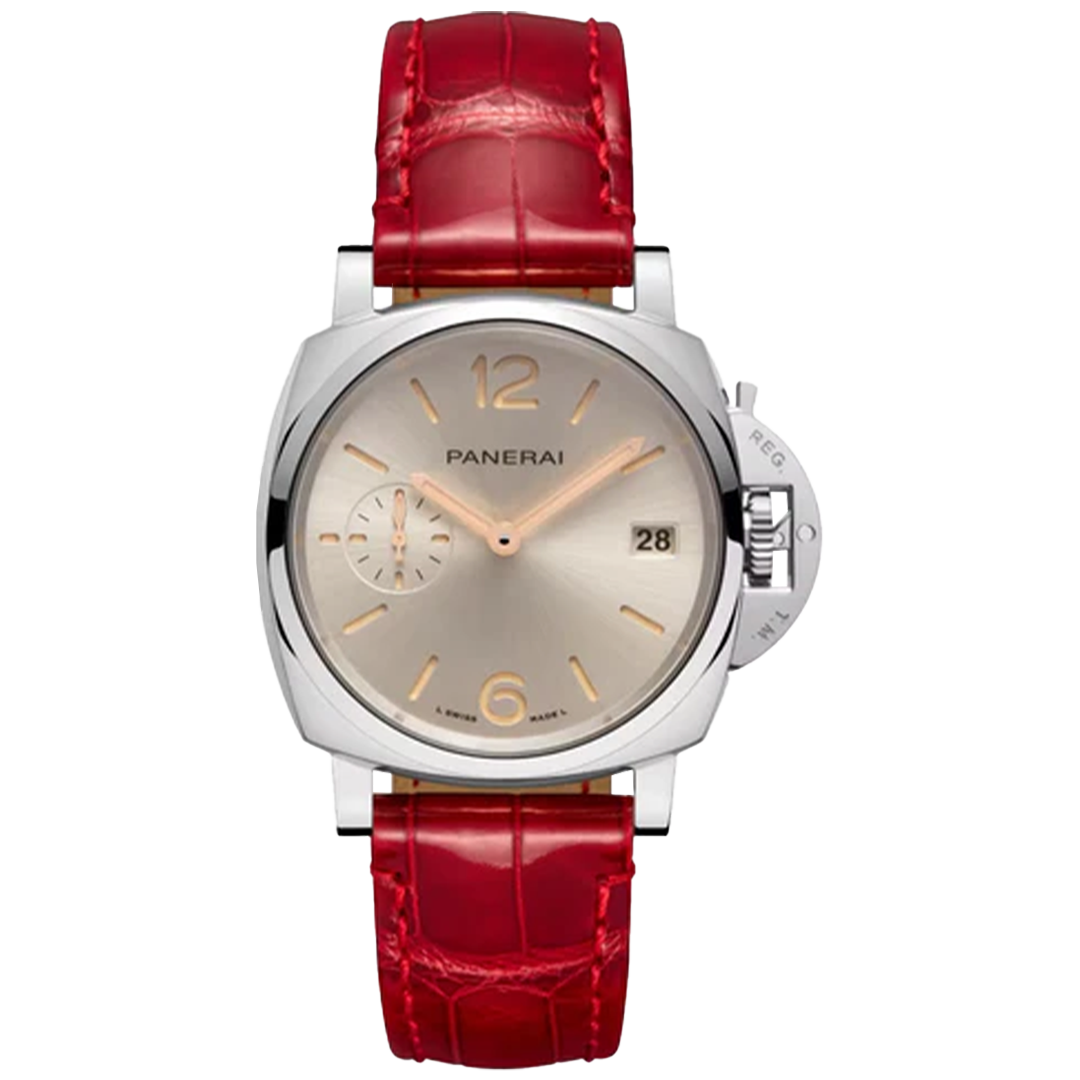 Watch in steel Luminor Due Panerai