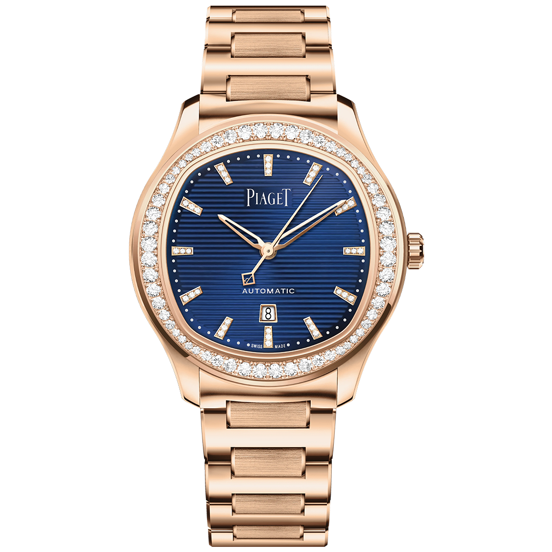 Watch in rose gold Polo Date Piaget