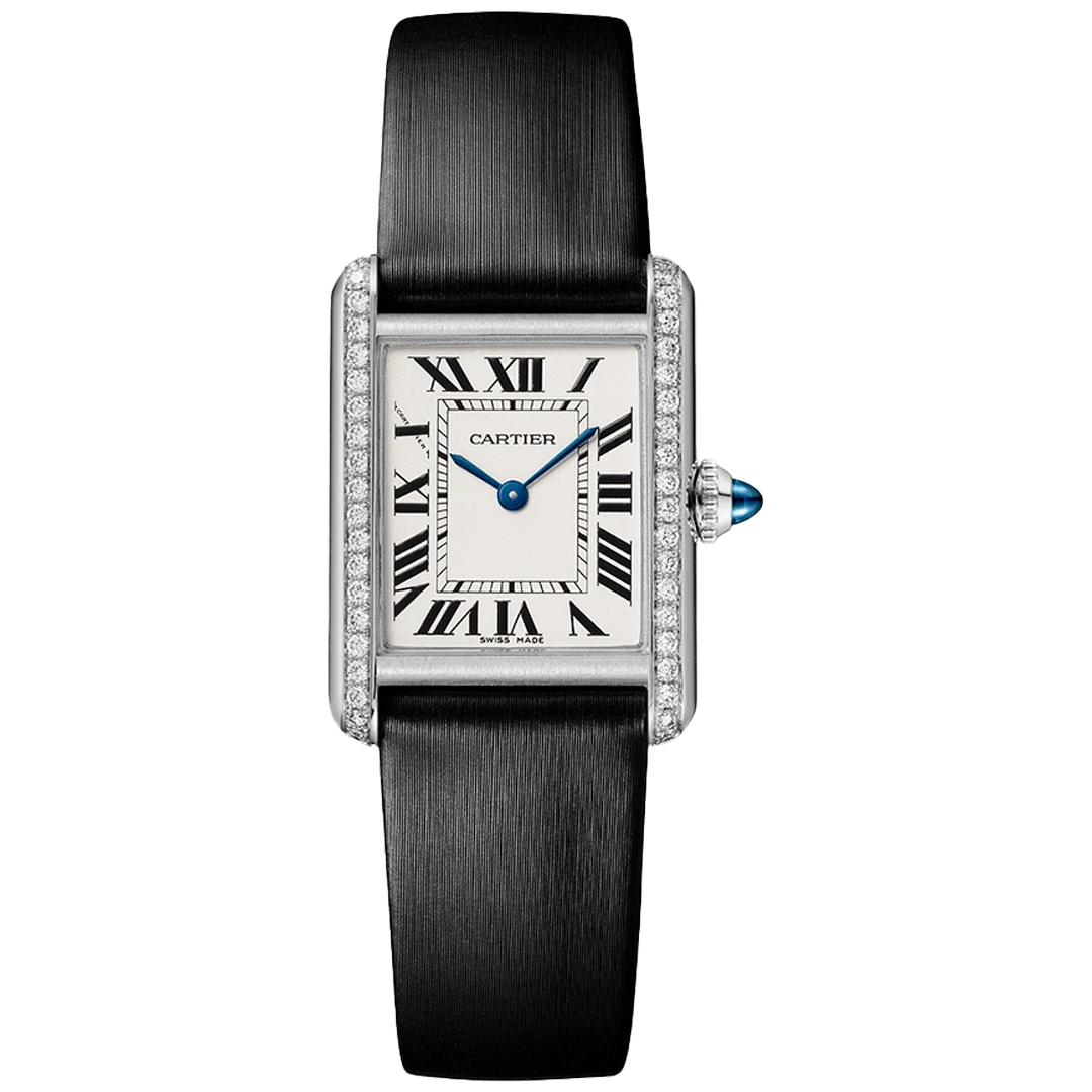 Watch in steel Tank Must Cartier