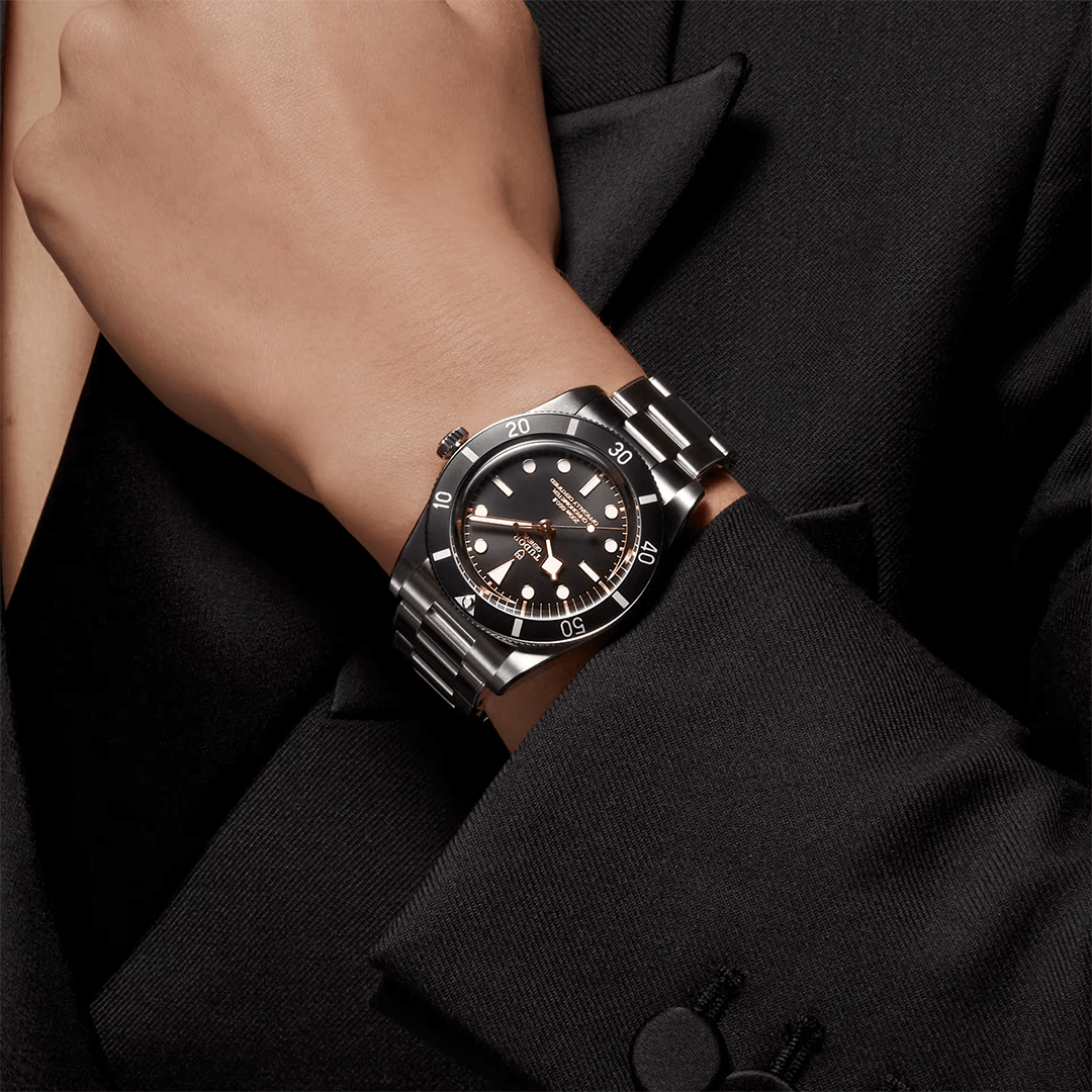 Watch in steel Black Bay 54, 37 mm Tudor
