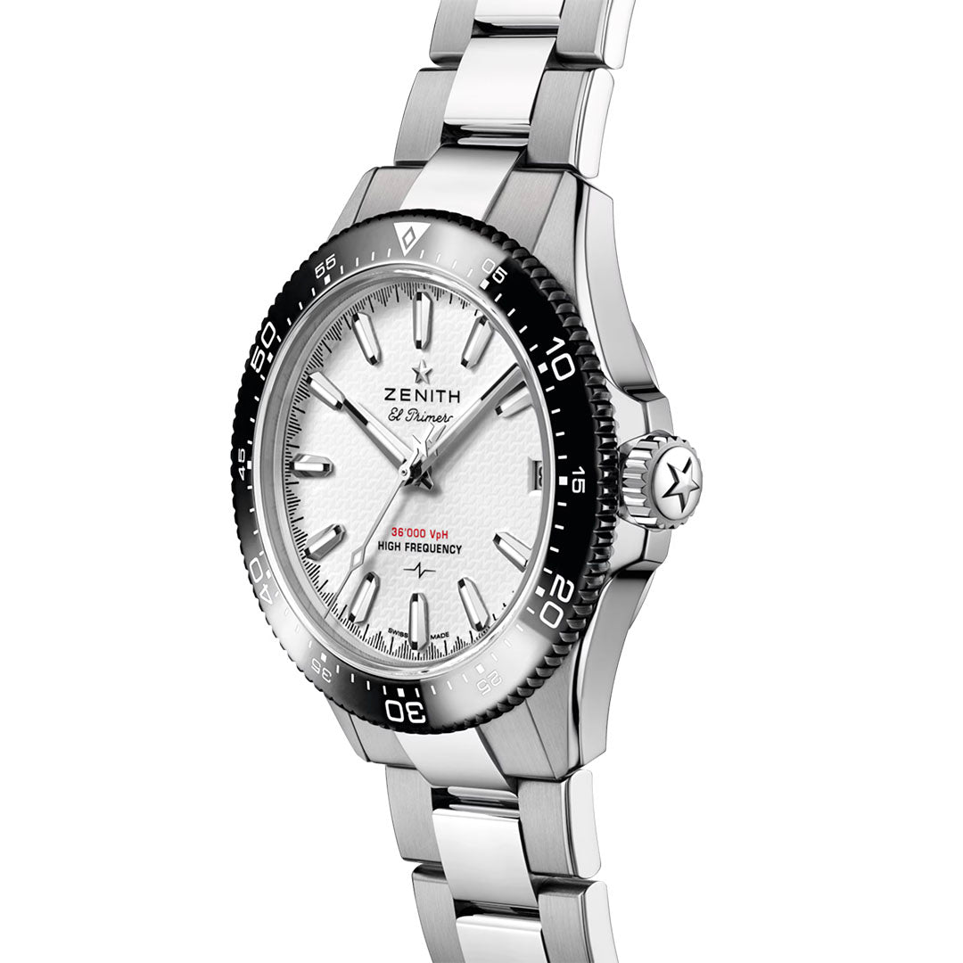Orologio in acciaio Chronomaster Solo Sport Zenith