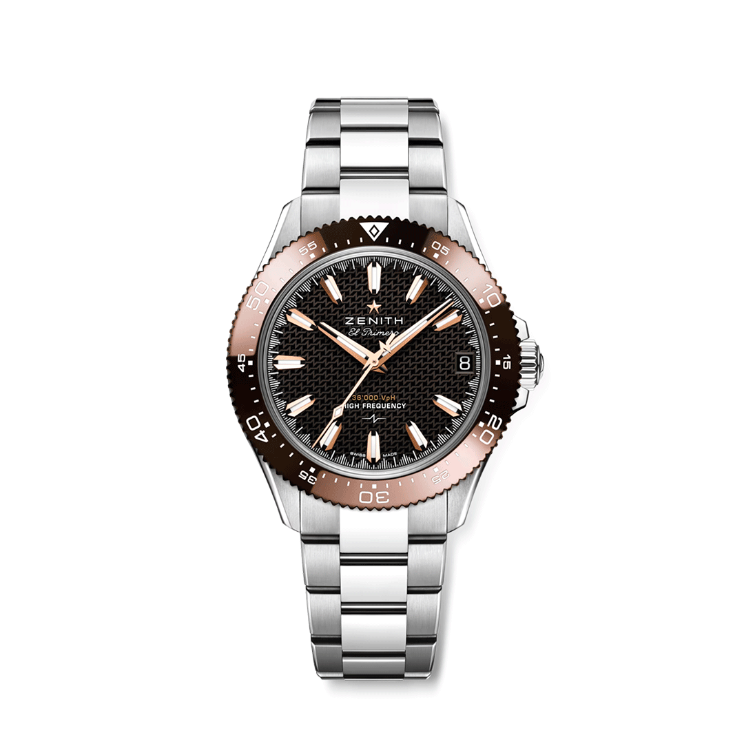 Orologio in acciaio Chronomaster Solo Sport Zenith