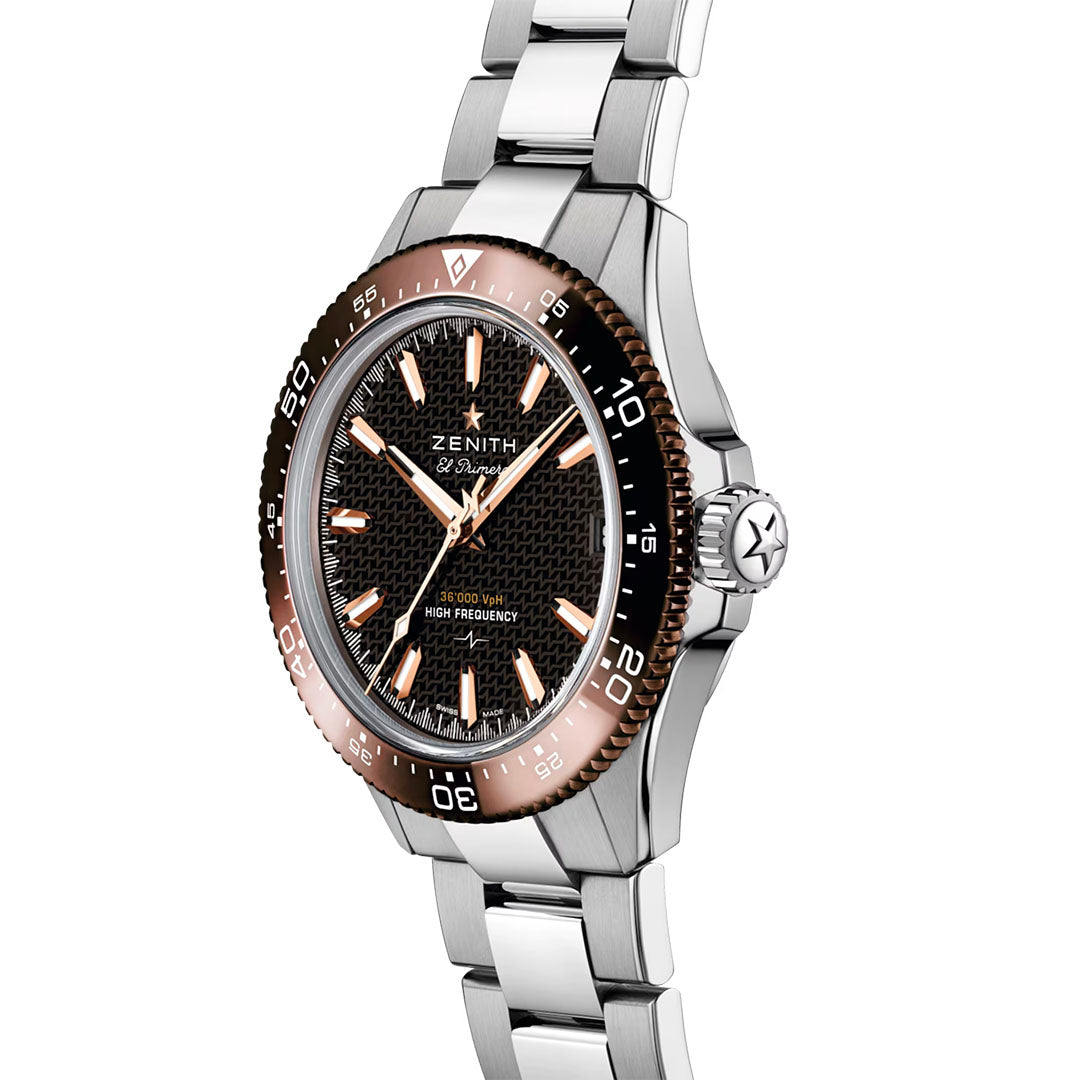 Orologio in acciaio Chronomaster Solo Sport Zenith