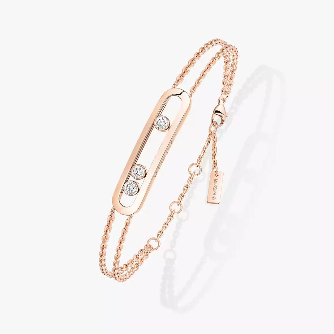 Gioiello in oro rosa Bracciale Move Classique Messika