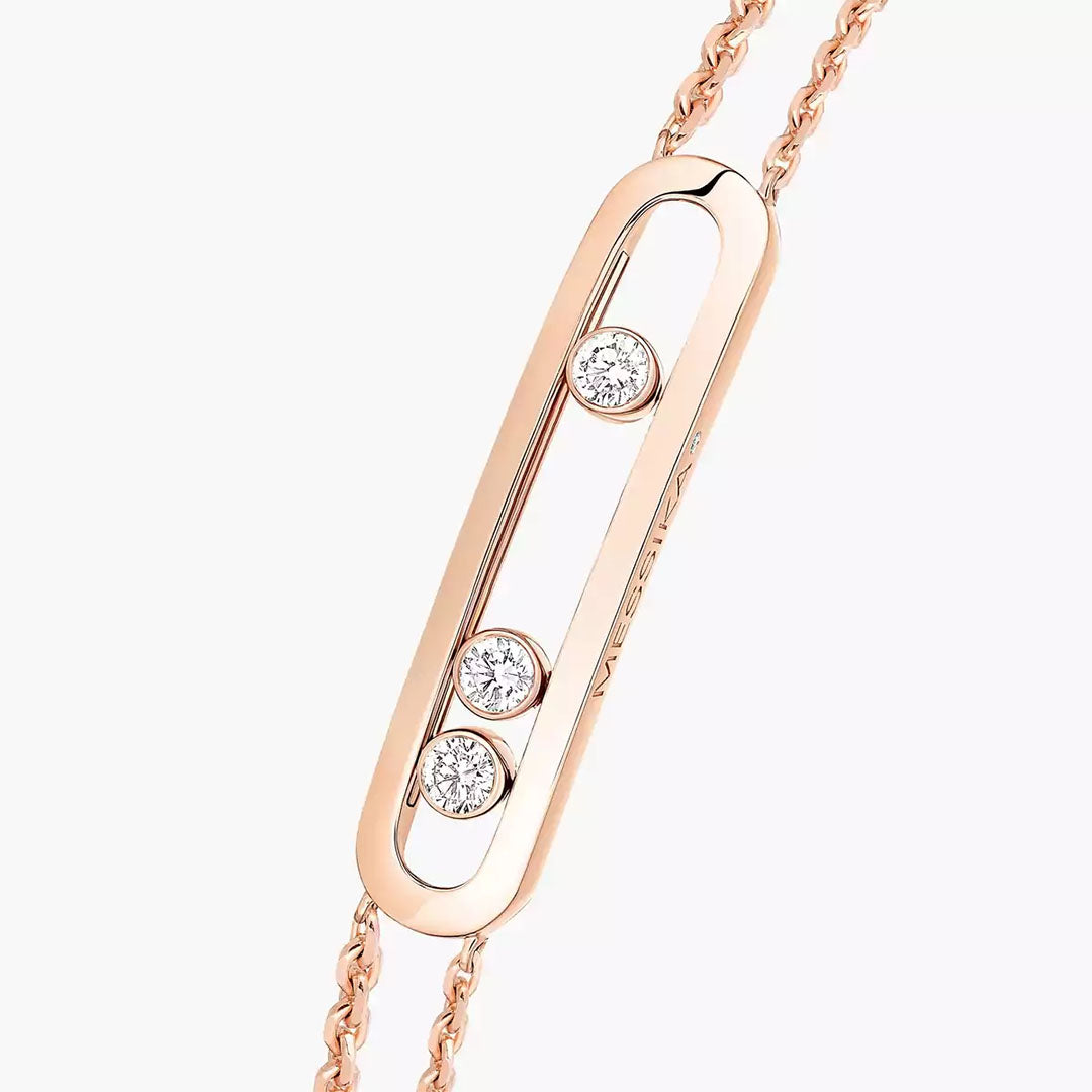 Gioiello in oro rosa Bracciale Move Classique Messika