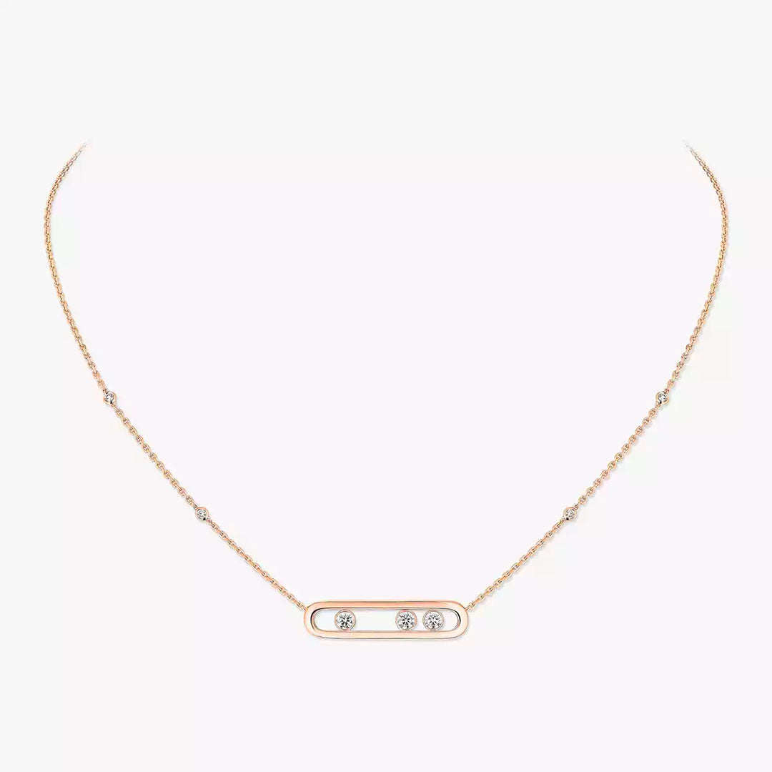 Gioiello in oro rosa Collana Move Classique Messika