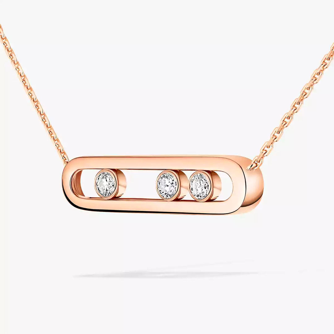 Gioiello in oro rosa Collana Move Classique Messika