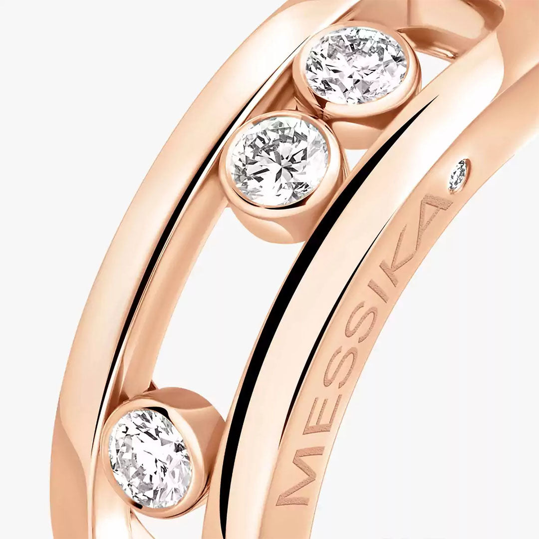 Gioiello in oro rosa Anello Move Classique Messika