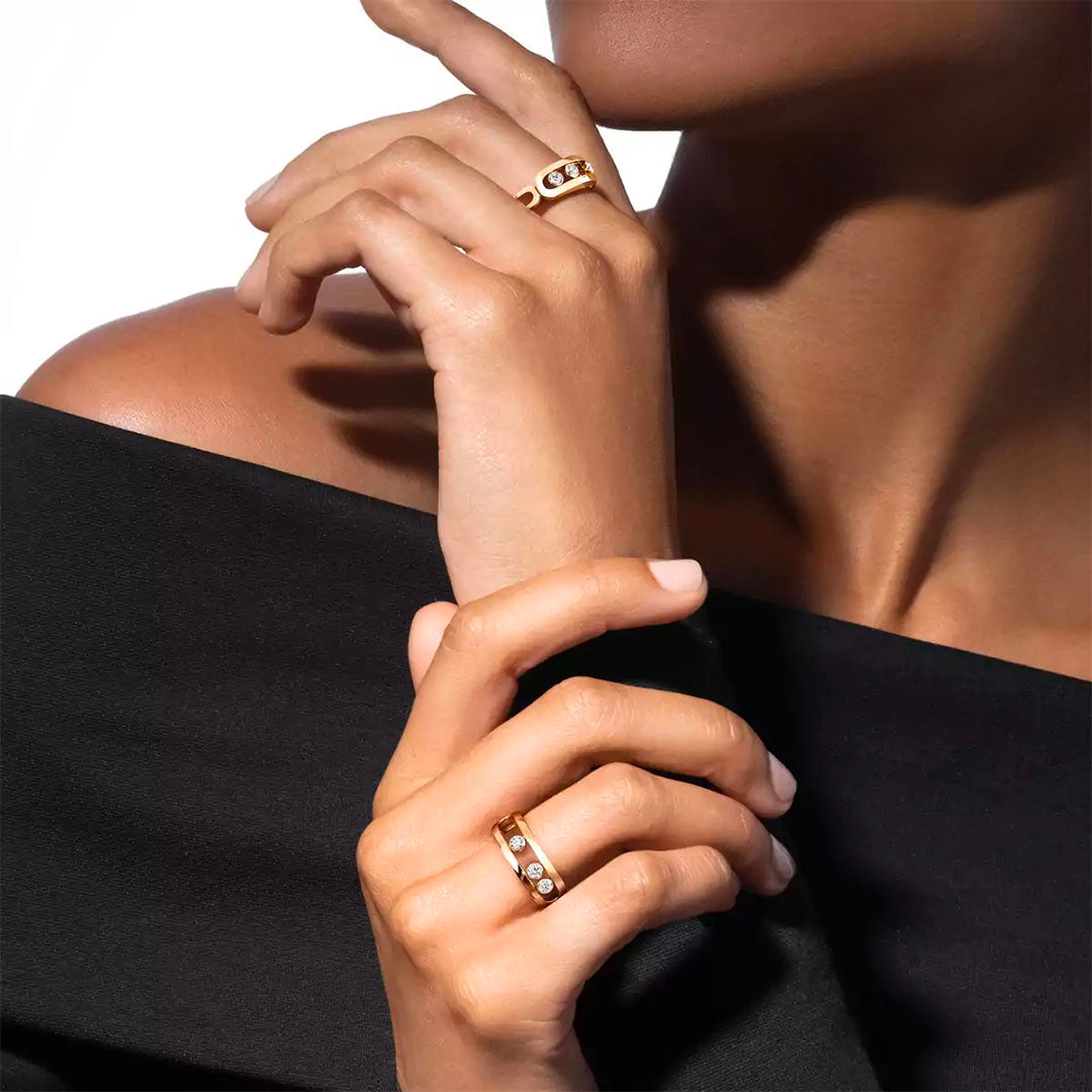 Ring in yellow gold Move Classique Ring Messika