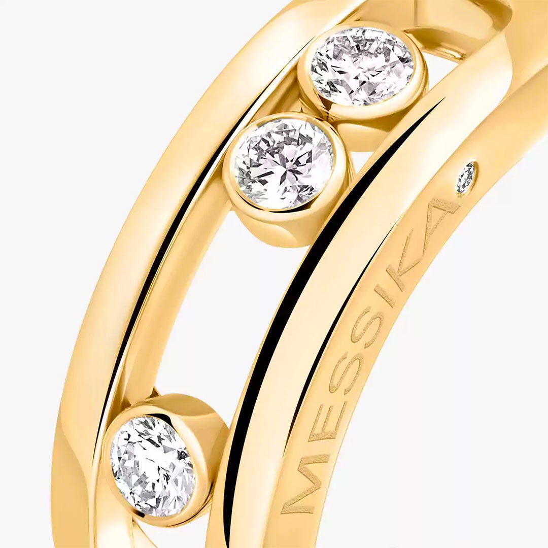 Ring in yellow gold Move Classique Ring Messika