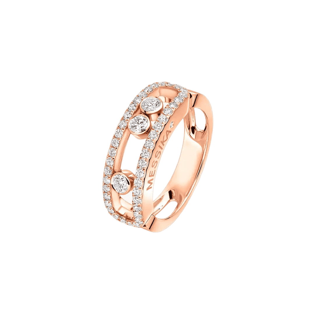 Gioiello in oro rosa Anello Move Classique Messika