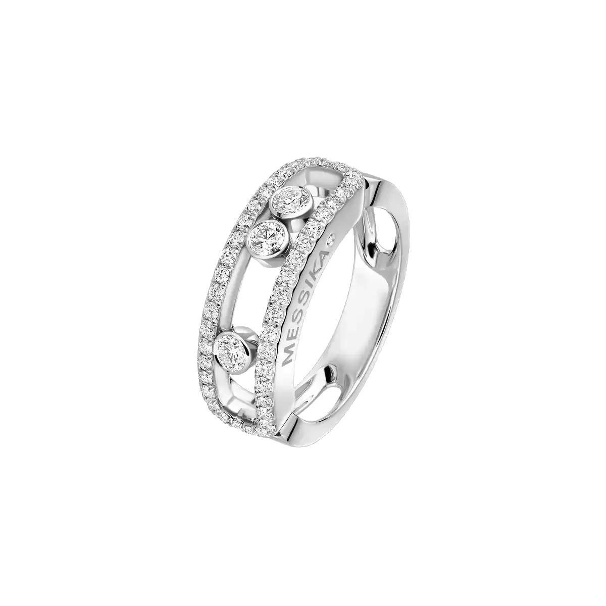 Ring in white gold Move Classique Ring Messika