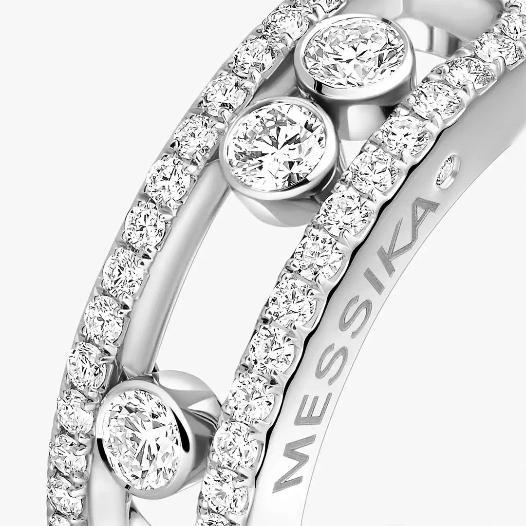 Ring in white gold Move Classique Ring Messika