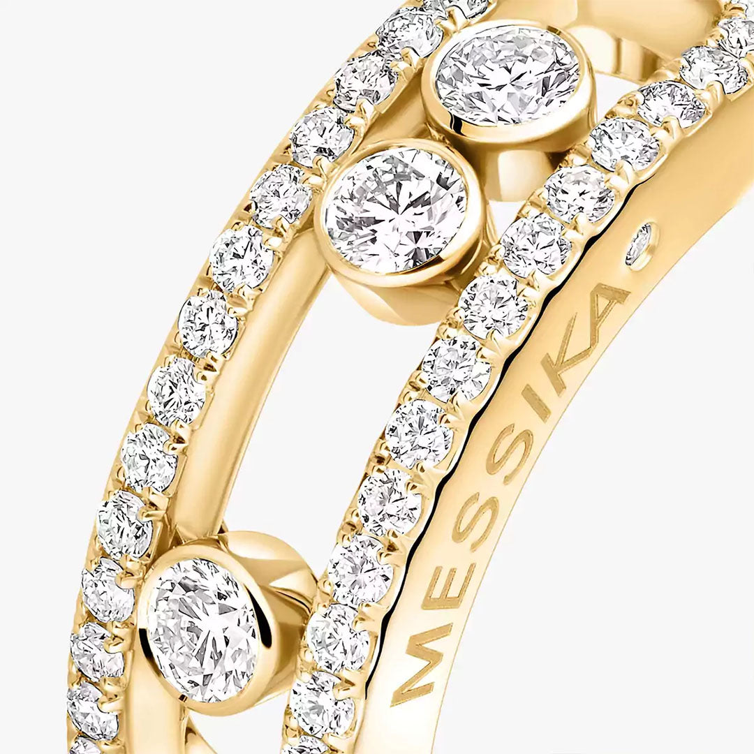 Ring in yellow gold Move Classique Ring Messika