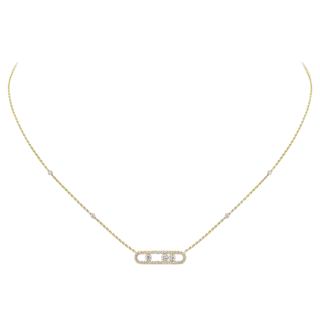 Gioiello in oro giallo Collana Baby Move Messika