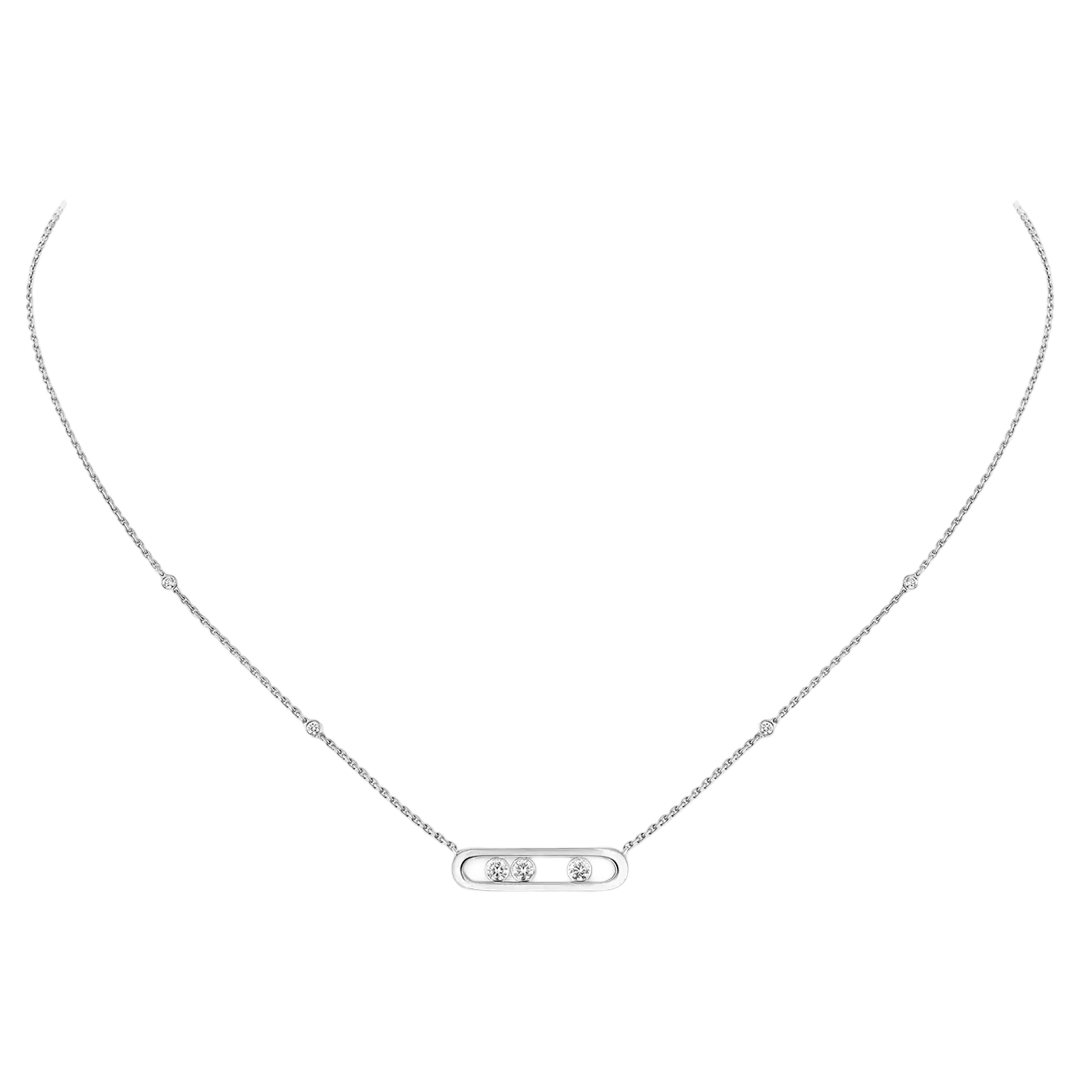 Gioiello in oro bianco Collana Baby Move Messika