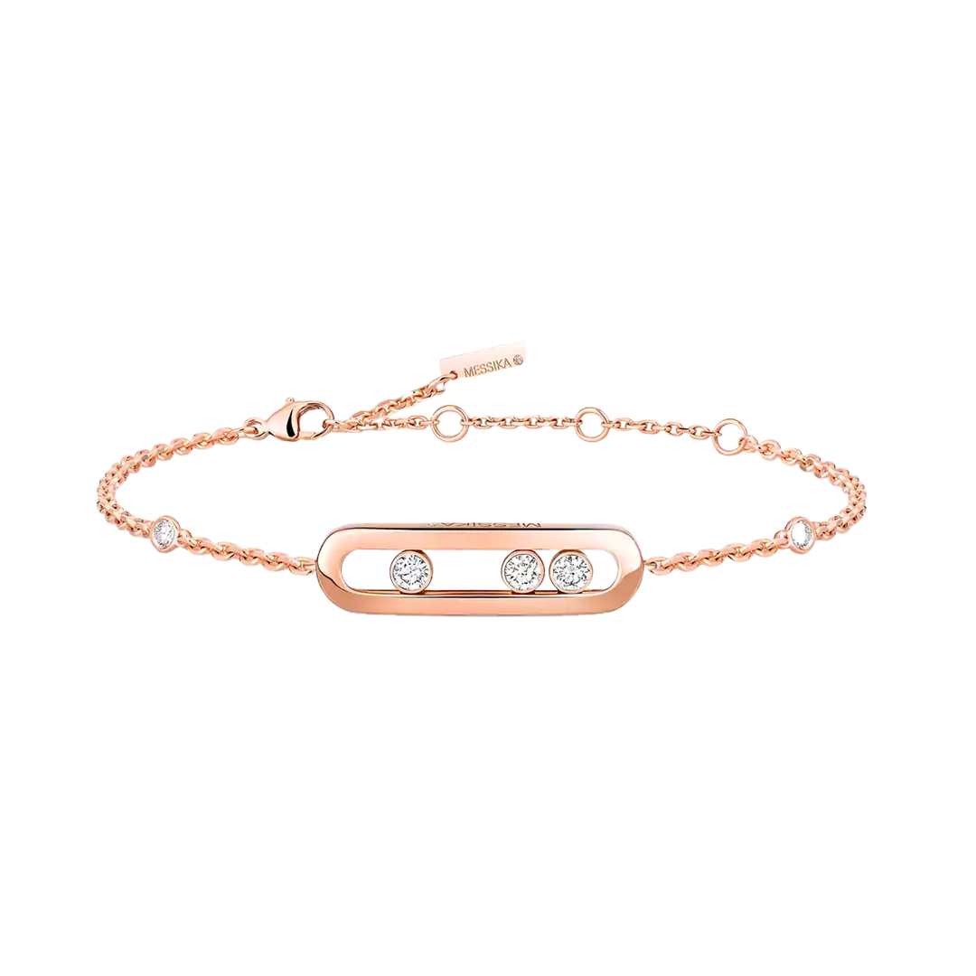 Gioiello in oro rosa Bracciale Baby Move Messika