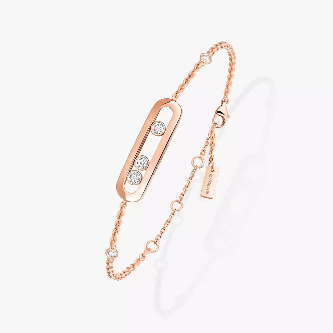 Gioiello in oro rosa Bracciale Baby Move Messika