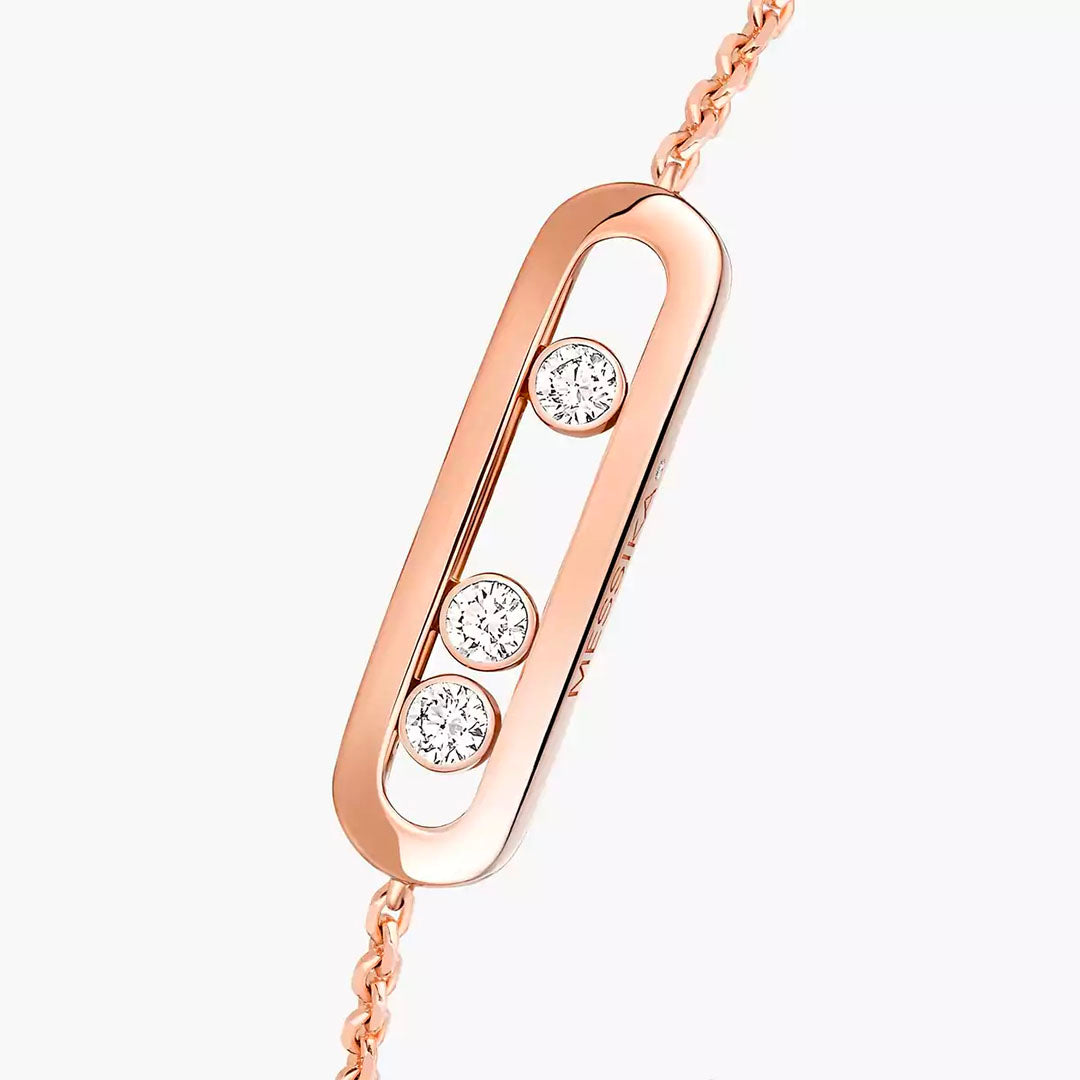 Gioiello in oro rosa Bracciale Baby Move Messika
