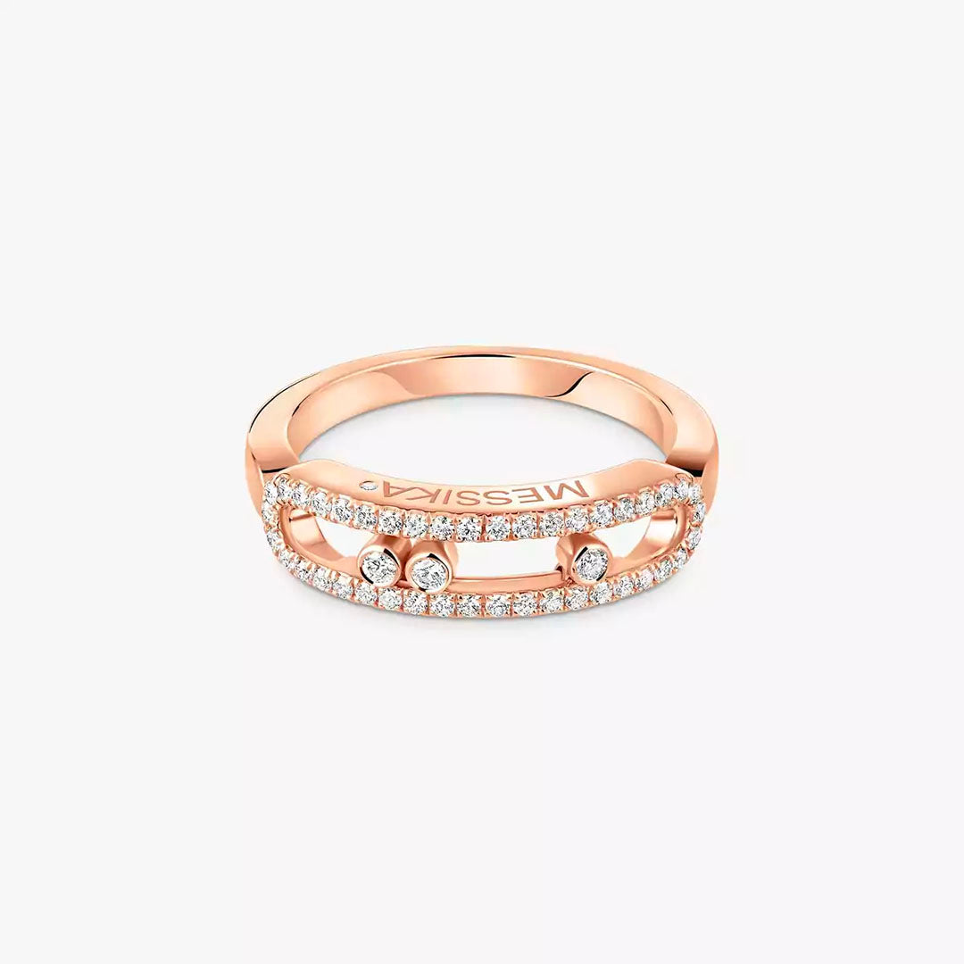Gioiello in oro rosa Anello Move Classique Messika