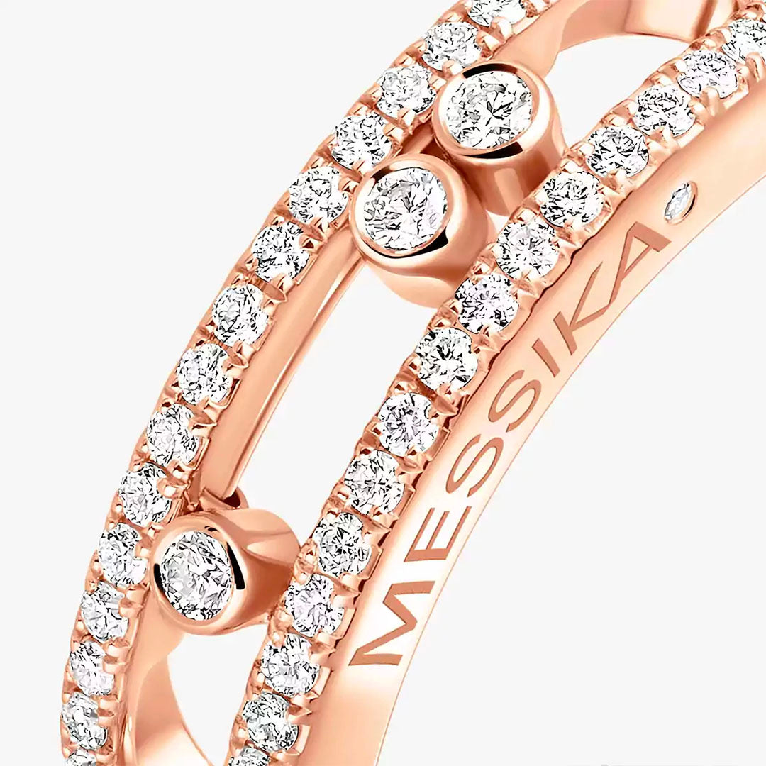 Gioiello in oro rosa Anello Move Classique Messika