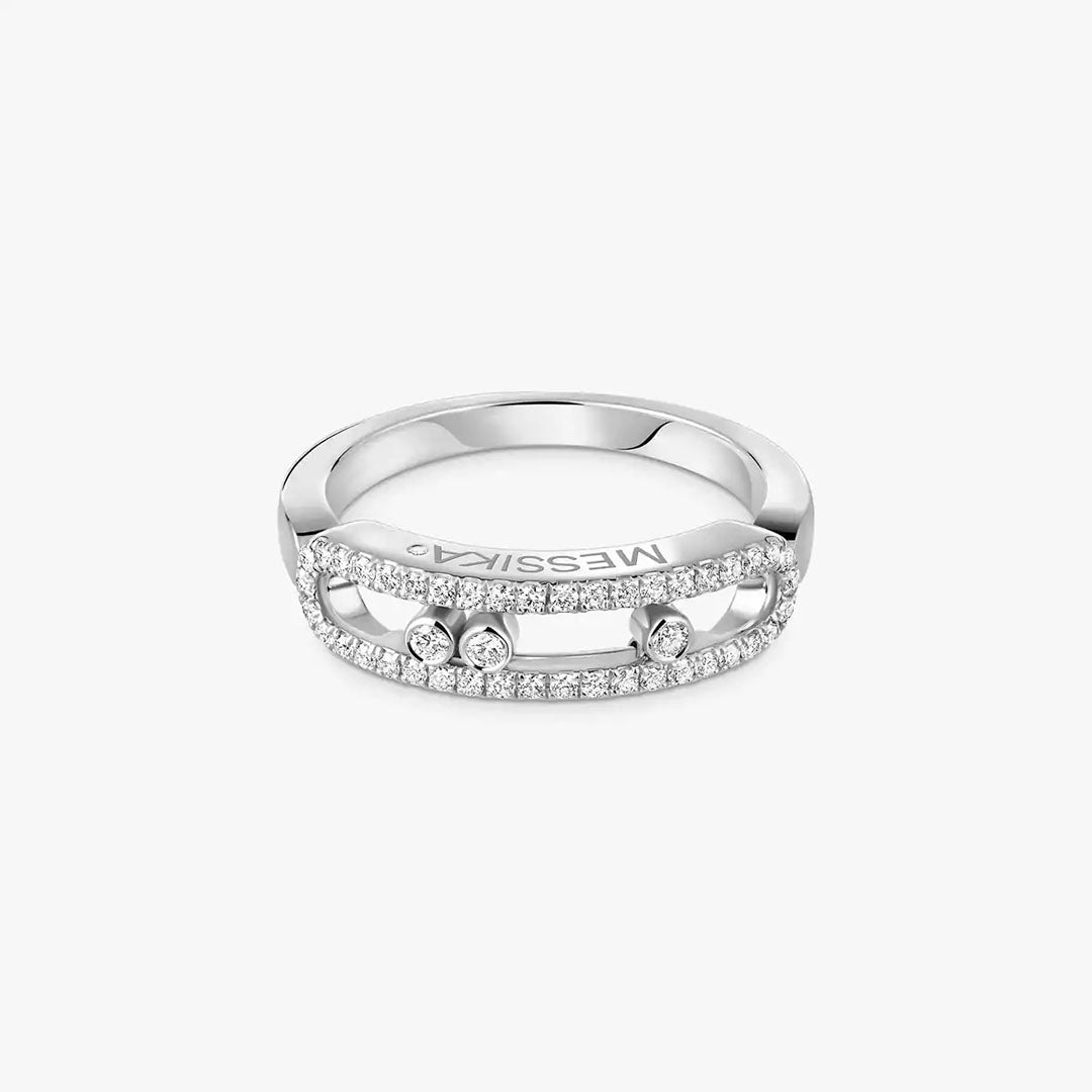 Ring in white gold Baby Move Ring Messika