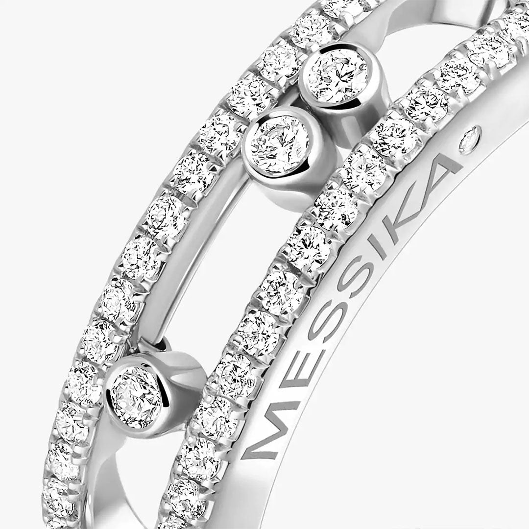 Ring in white gold Baby Move Ring Messika