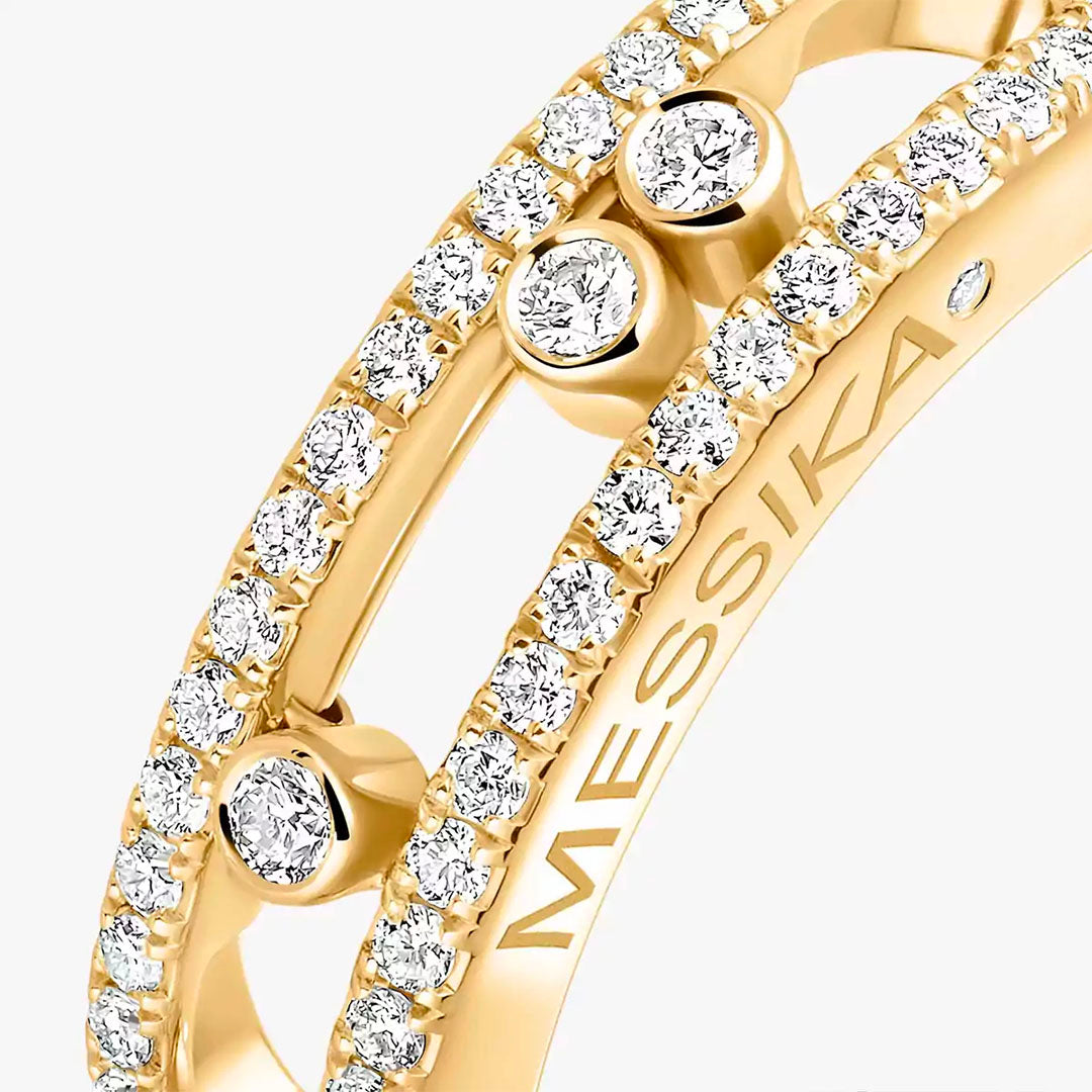 Ring in yellow gold Baby Move Ring Messika