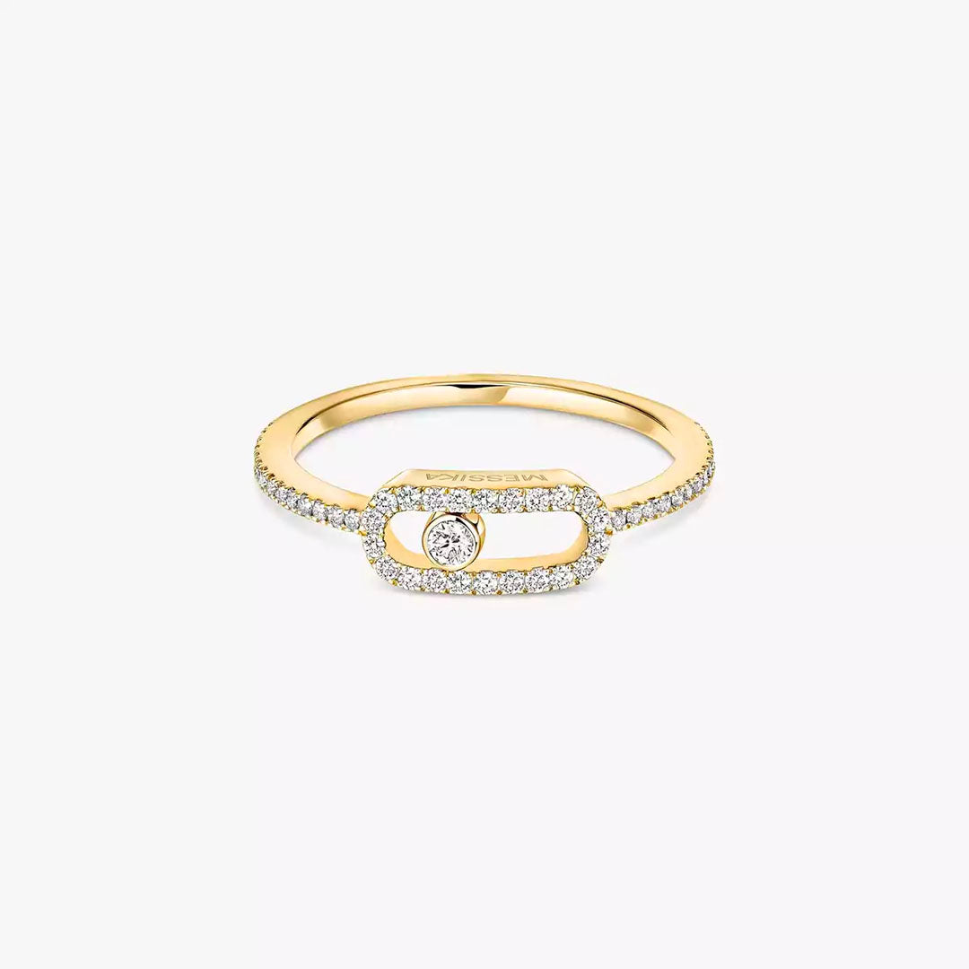 Ring in yellow gold Move Uno Ring Messika