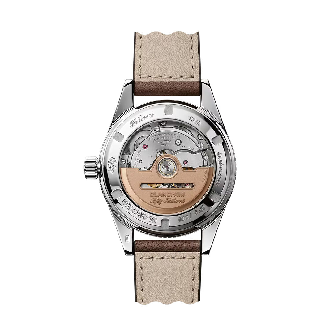 Orologio in acciaio Fifty Fathoms Bathyscaphe Blancpain