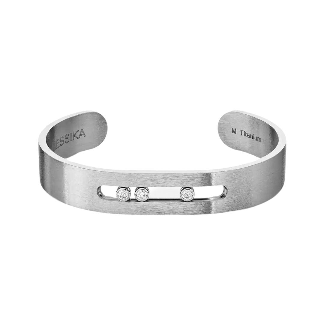 Gioiello in titanio Bracciale Move Titanium Messika