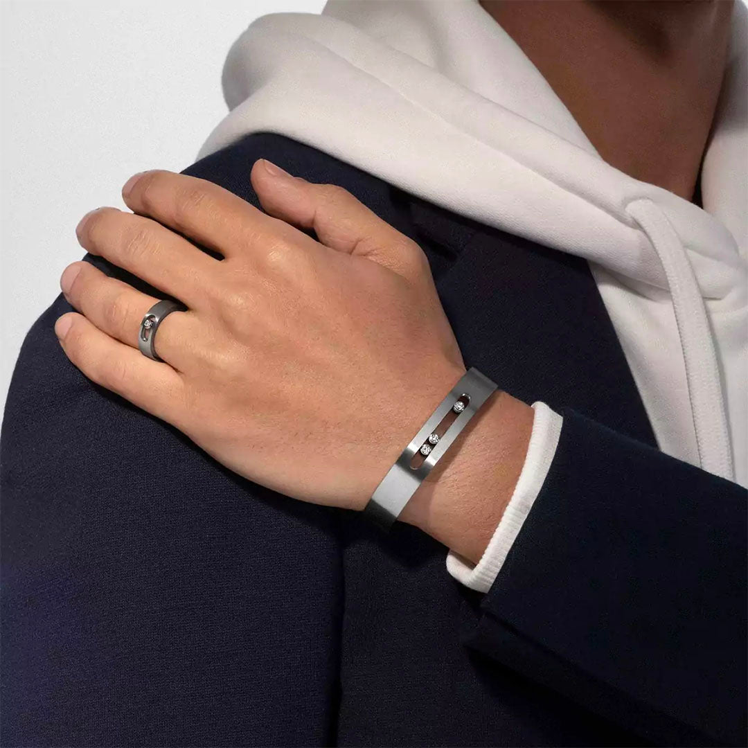 Gioiello in titanio Bracciale Move Titanium Messika