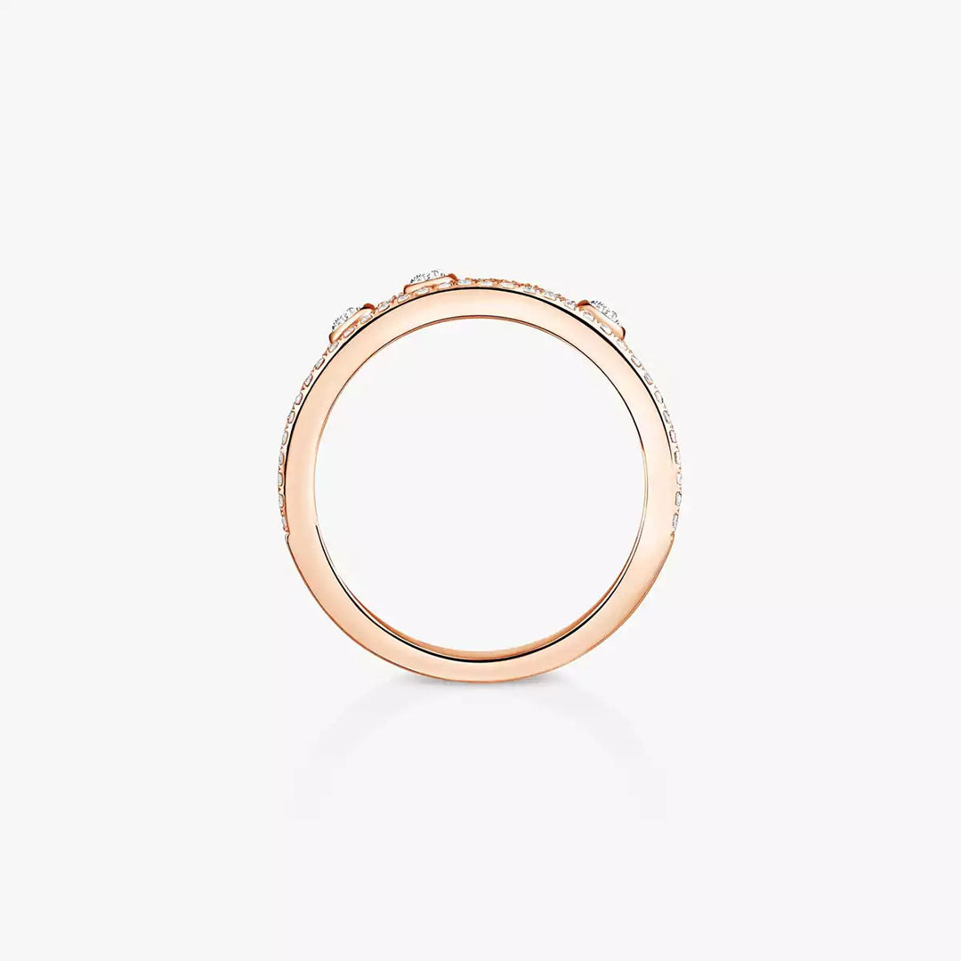 Gioiello in oro rosa Anello Move Romane Messika