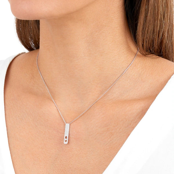 Gioiello in oro bianco Collana My First Diamond Messika