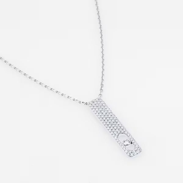 Gioiello in white gold My First Diamond Necklace Messika