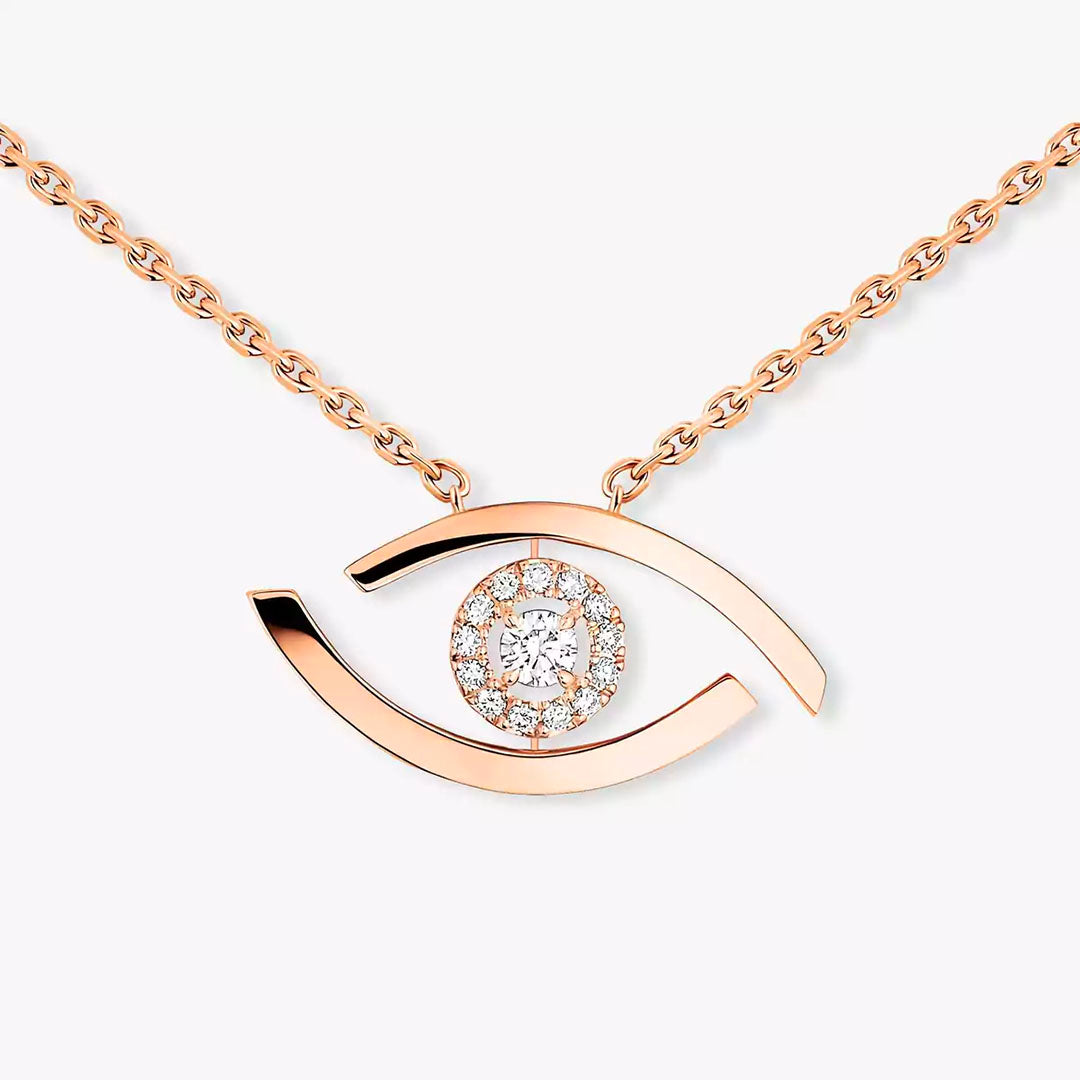 Gioiello in oro rosa Collana Lucky Eye Messika