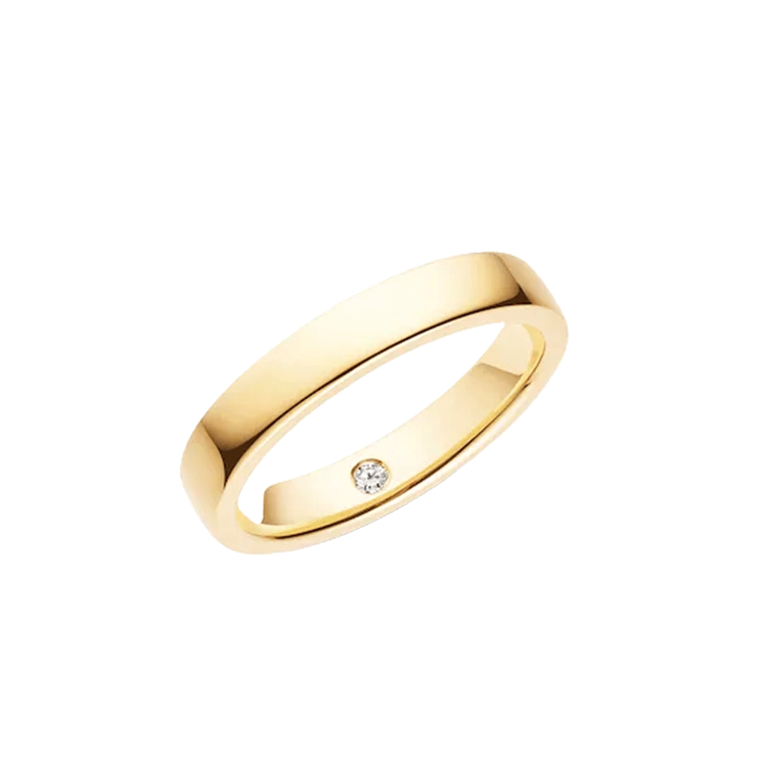 Gioiello in oro giallo Fede nuziale Les Éternelles de Chaumet Rubans Chaumet