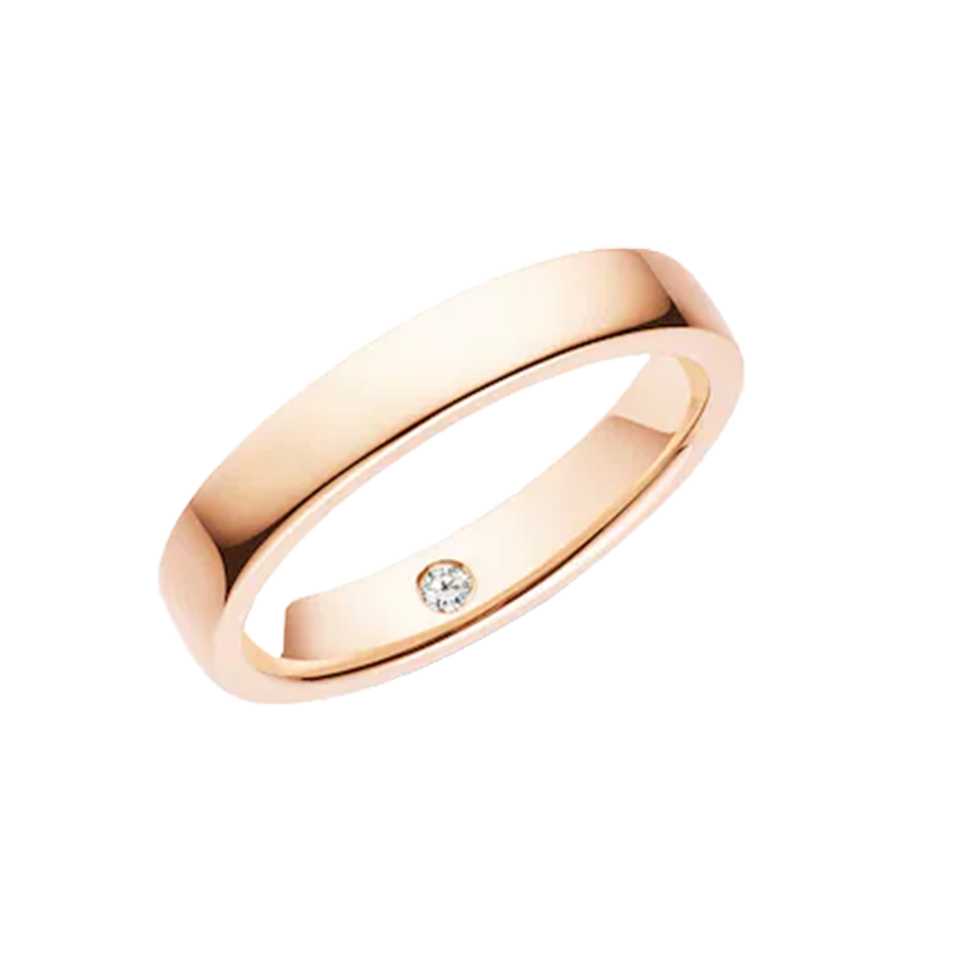 Ring in rose gold Les Éternelles de Chaumet wedding band Chaumet