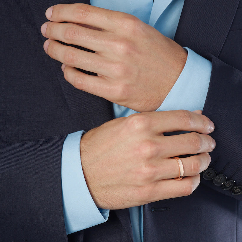Ring in rose gold Les Éternelles de Chaumet wedding band Chaumet