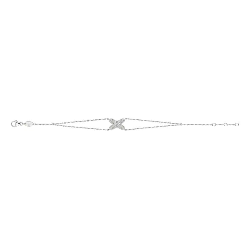 Gioiello in oro bianco Bracciale Jeux de Liens Chaumet